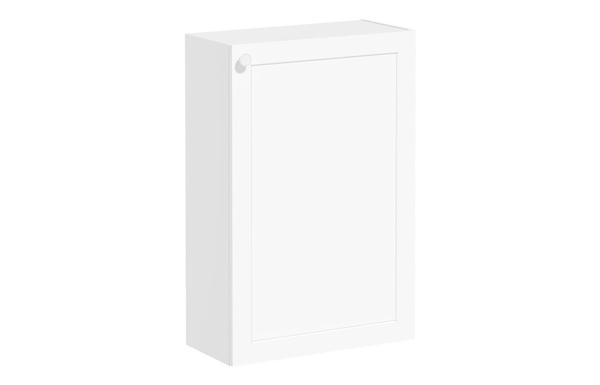 VitrA Root Classic 55cm 1 Door Slim Lower/Base Unit (RH Hinge) - Matt White